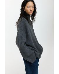 H&M - Rib-Knit Wool-Blend Jumper - Lyst