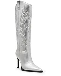 Steve Madden - Kinzee Pointed Toe Western Boot - Lyst