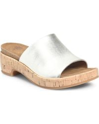 Söfft - Cass Platform Slide Sandal - Lyst