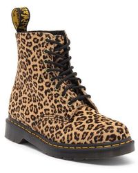 Dr. Martens - 1460 Pascal Genuine Calf Hair Boot - Lyst