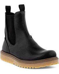 Ecco - Staker Leather Chelsea Boot - Lyst