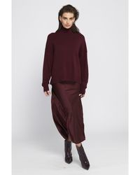 Elle Collection - Turtleneck Sweater Pullover - Lyst