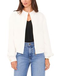 Vince Camuto - Water Resistant Oversize Bomber Jacket - Lyst