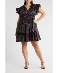 Sugarlips - Close To You Marisol Tiered Dress - Lyst