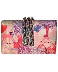 Simitri - Printed Braid Clutch - Lyst