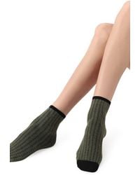 Oroblu - Assorted 2-Pack Twins Two Chance Crew Socks - Lyst