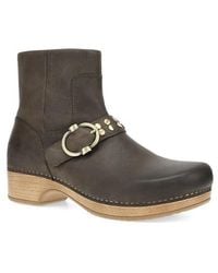 Dansko - Baylin Leather Bootie - Lyst