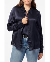 Cami NYC - Crosby Silk Charmeuse Button-Up Shirt - Lyst