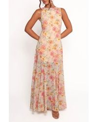 Petal & Pup - Keani Floral Sleeveless Maxi Dress - Lyst