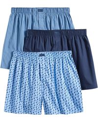 Tommy John - Assorted 3-Pack Woven Cotton Boxers - Lyst