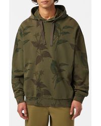 Scotch & Soda - Over Dye Allover Loose Fit French Terry Hoodie - Lyst