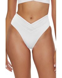 Becca - Color Code High Waist Bikini Bottoms - Lyst