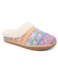 Minnetonka - Spruce Faux Fur Slipper - Lyst