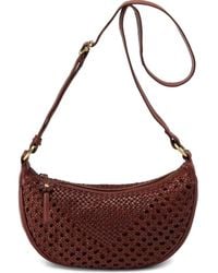 Hobo International - Hazel Woven Leather Sling Bag - Lyst