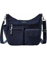 Baggallini - Modern Everywhere Hobo Crossbody Bag With Wristlet - Lyst