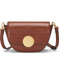 orYANY - Lottie Croc Embossed Crossbody Bag - Lyst