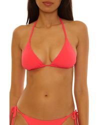 Becca - Color Code Triangle Bikini Top - Lyst