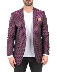 Maceoo - Skullrepeat Jacquard Blazer - Lyst