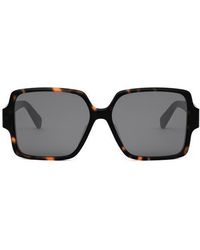 Celine - Triomphe 60Mm Square Sunglasses - Lyst