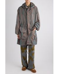 Dries Van Noten - Voxer Hooded Nylon Blend Jacket - Lyst