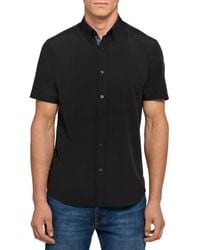 Con.struct - Solid Woven Short Sleeve Basic - Lyst