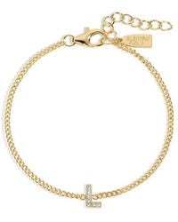 Electric Picks - Initial Bracelet - Lyst