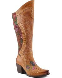 Spring Step - Mallorie Knee High Western Boot - Lyst