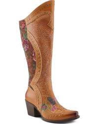 Spring Step - Mallorie Knee High Western Boot - Lyst