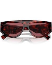 Dolce & Gabbana - 57mm Rectangular Sunglasses - Lyst