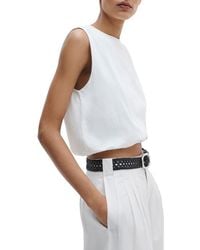 Rag & Bone - Mica Crop Bubble Top - Lyst