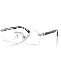 Brunello Cucinelli - 57Mm Rectangle Optical Glasses - Lyst