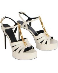 Balmain - Sync Platform Sandals - Lyst
