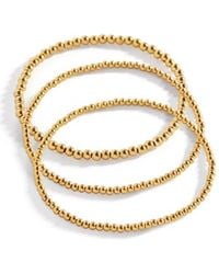 Mint & Lily - 433 Beaded Bracelet Stacking Set - Lyst