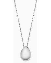Oradina - Sterling Reflection Pendant Necklace - Lyst