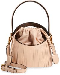 Etro - Small Saturno Leather Bucket Bag - Lyst