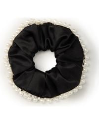 OLAH - Pearl Glaze Silk Scrunchie - Lyst