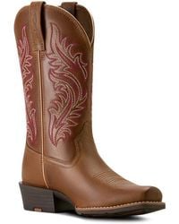 Ariat - Round Up Narrow Cutter Toe Western Boot - Lyst