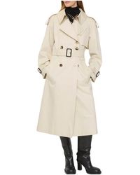 Burberry - Long Gabardine Fitzrovia Trench Coat - Lyst