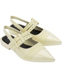 Melissa - Ladylike Mary Jane Pointed Toe Flat - Lyst