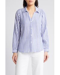 Rails - Lo Stripe Organic Cotton Button-up Shirt - Lyst