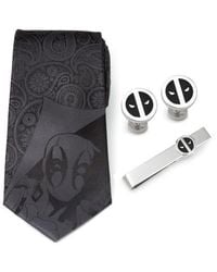 Cufflinks Inc. - Deadpool Silk Tie, Cuff Links & Tie Bar Set - Lyst