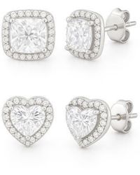 Donatello Gian - Sterling Halo Studs Set - Lyst