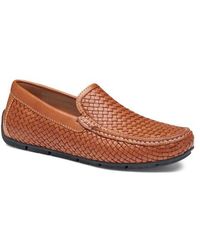 Johnston & Murphy - Baldin Woven Moc Toe Driving Shoe - Lyst