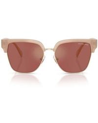 Michael Kors - St. Eustatius 56Mm Square Sunglasses - Lyst