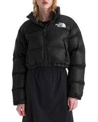 The North Face - Nuptse Water Repellent 700 Fill Power Down Short Puffer Jacket - Lyst