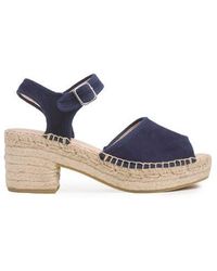 Celtic & Co. - Block Heel Espadrille Sandal - Lyst