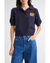 Marni - Mending Logo Cashmere Sweater - Lyst