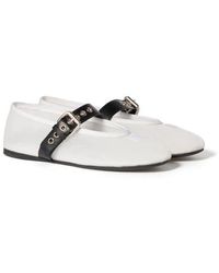 Miu Miu - Mary Jane Ballet Flat - Lyst