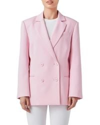 Endless Rose - Double Breasted Blazer - Lyst