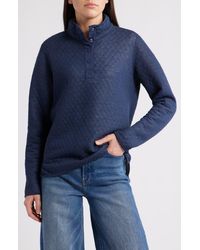 Marine Layer - Corbet Quilted Reversible Pullover - Lyst